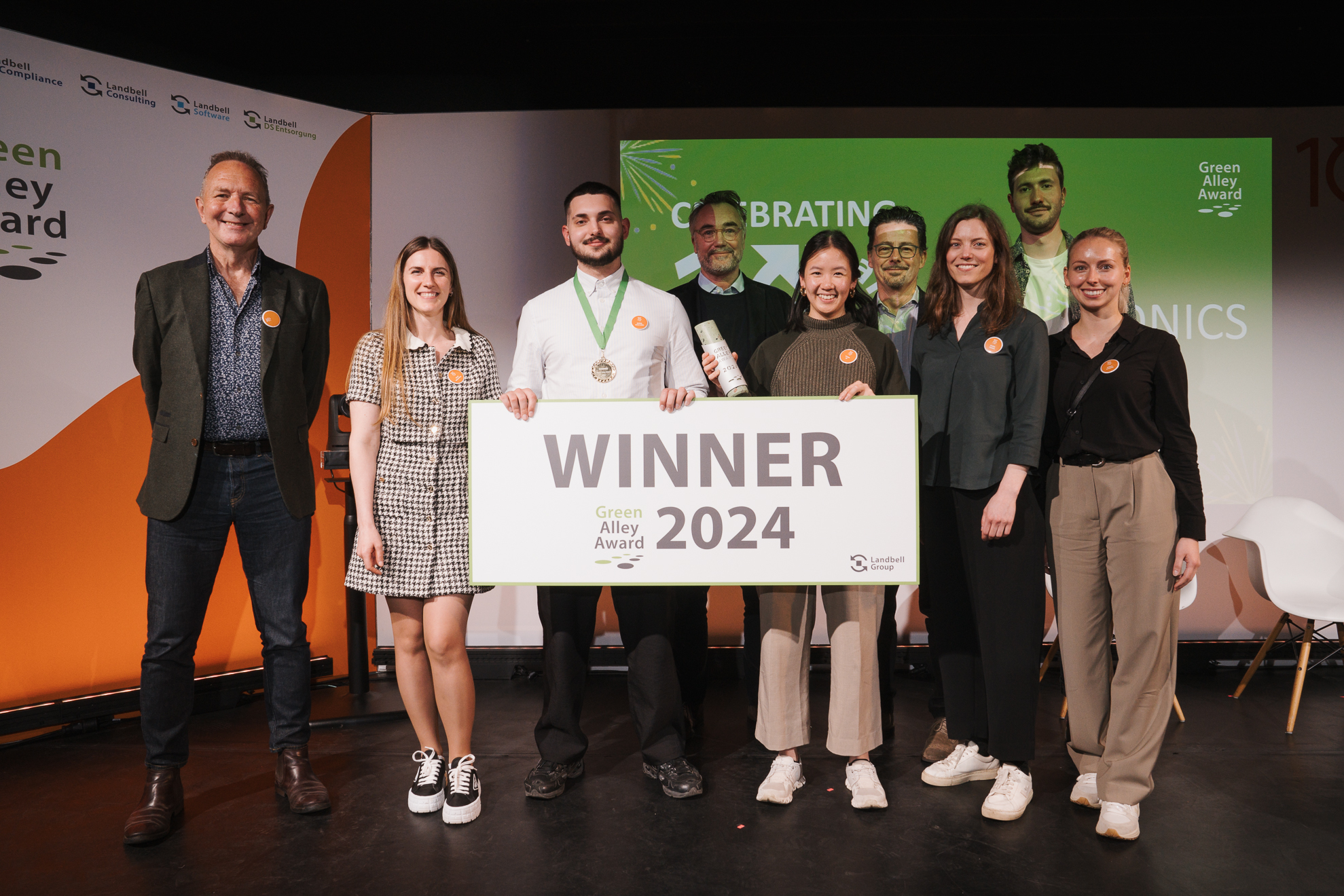 Green Alley Award PulpaTronics wins 2024 competition