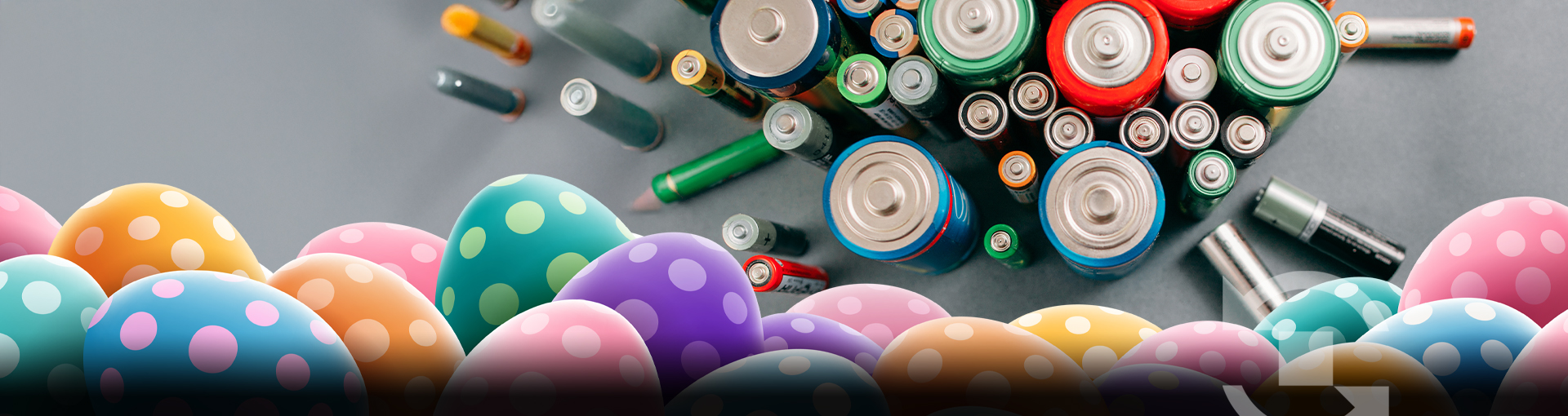 Now is an eggscellent time to recycle your electrical waste and used batteries!