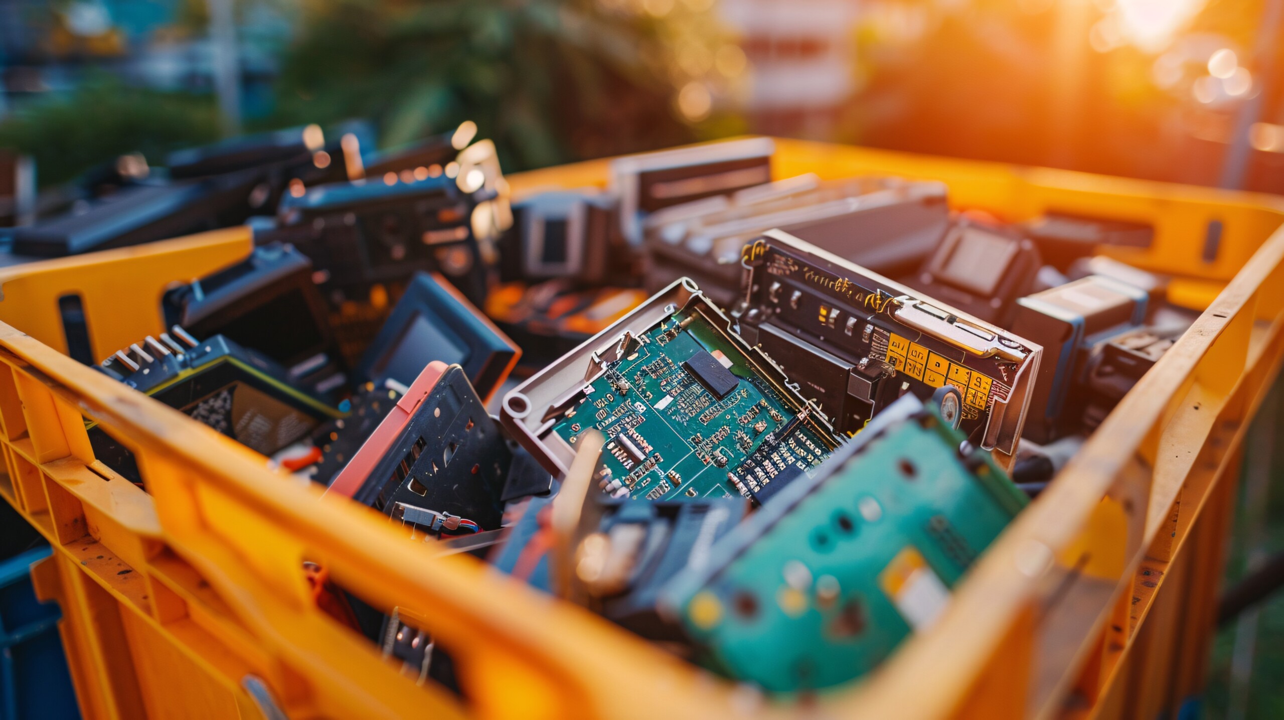 WEEE and battery services for local authorities